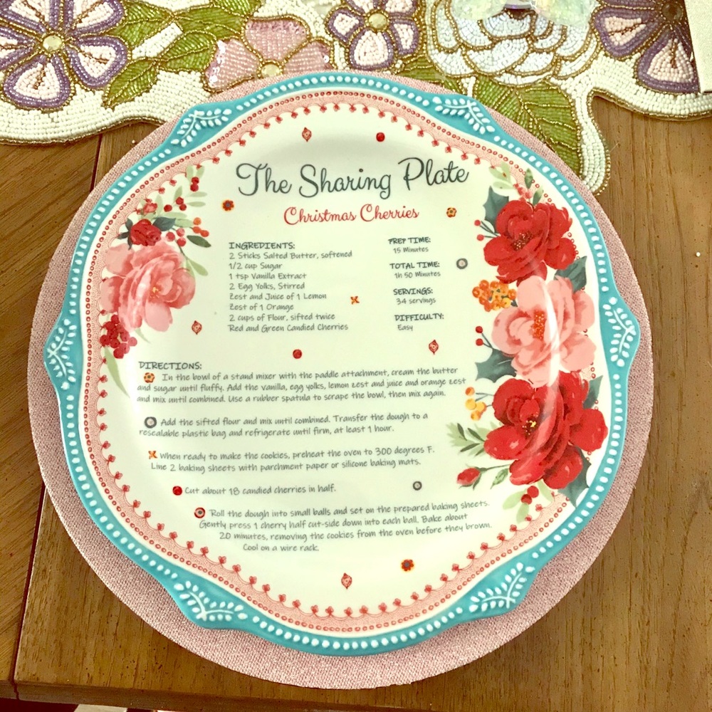 Pioneer Woman Sharing Plate